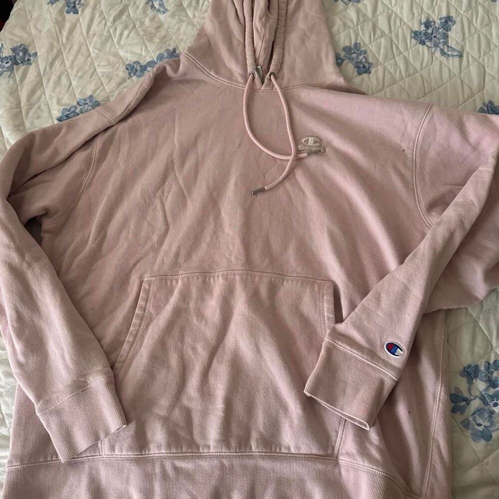Champion Women's Pink Hoodie